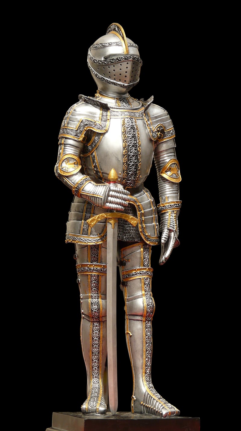 Medieval Knight with Sword